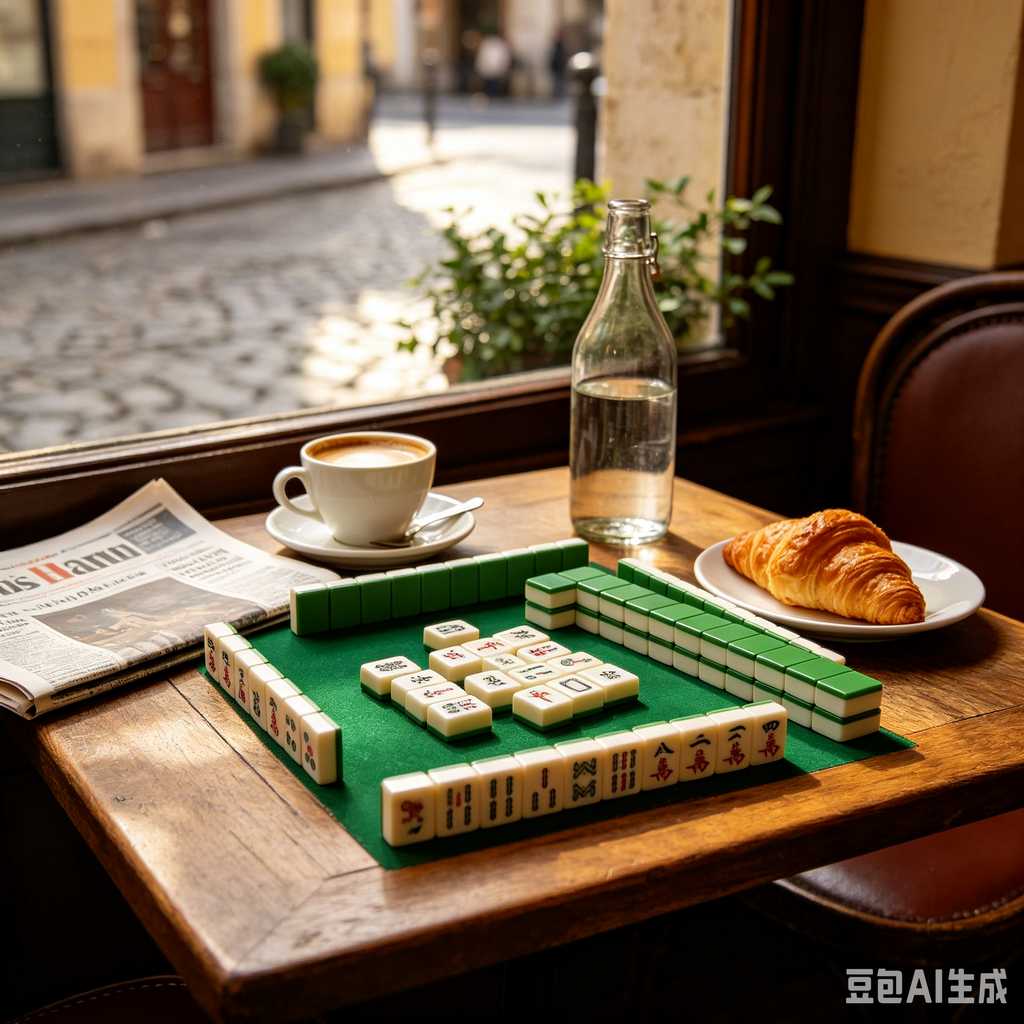mah jongg set with carrying case