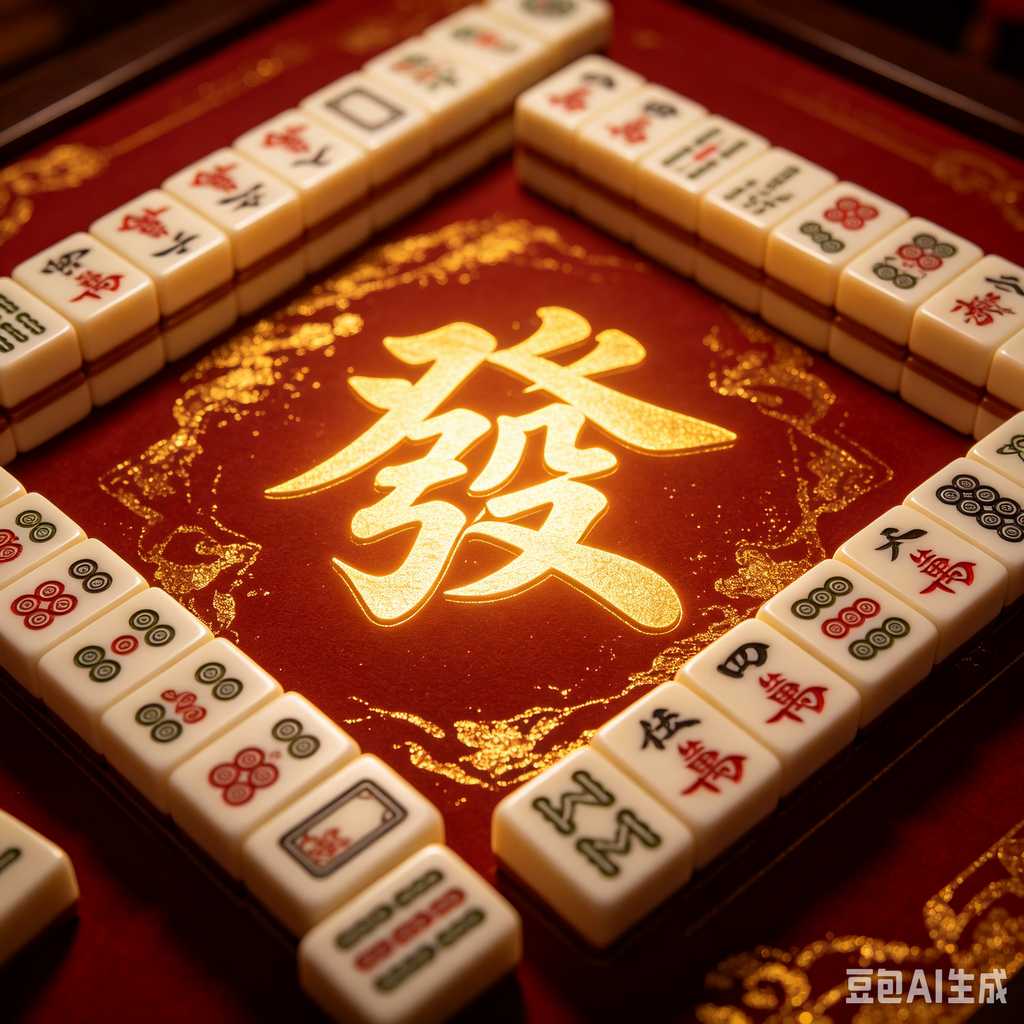 metallic finish mahjong set